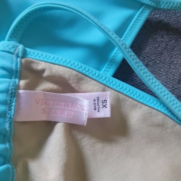 Victoria's Secret Classic String Bikini Set in Blue Lagoon - Size XS - Picture 3 of 7